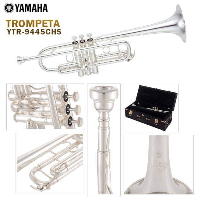 yamaha trompeta ytr-9445chs