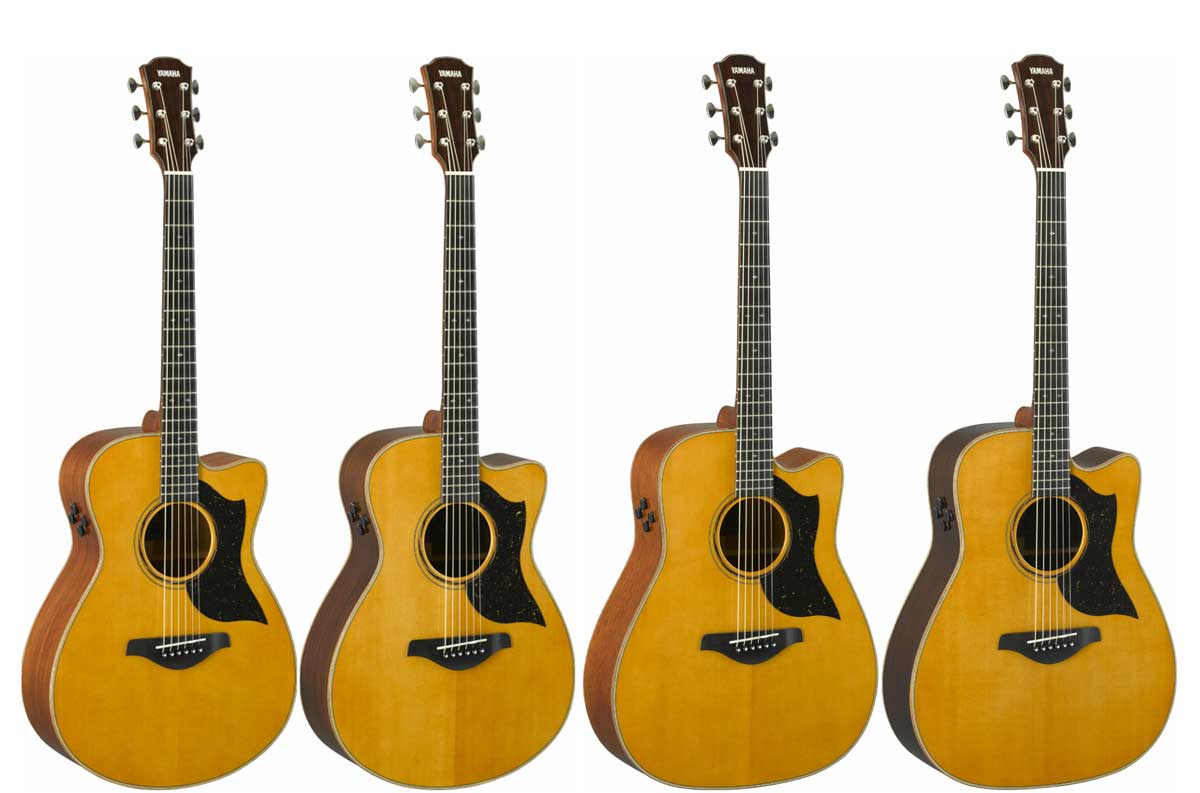 Nuevas guitarras acústicas Yamaha A5 y AC5