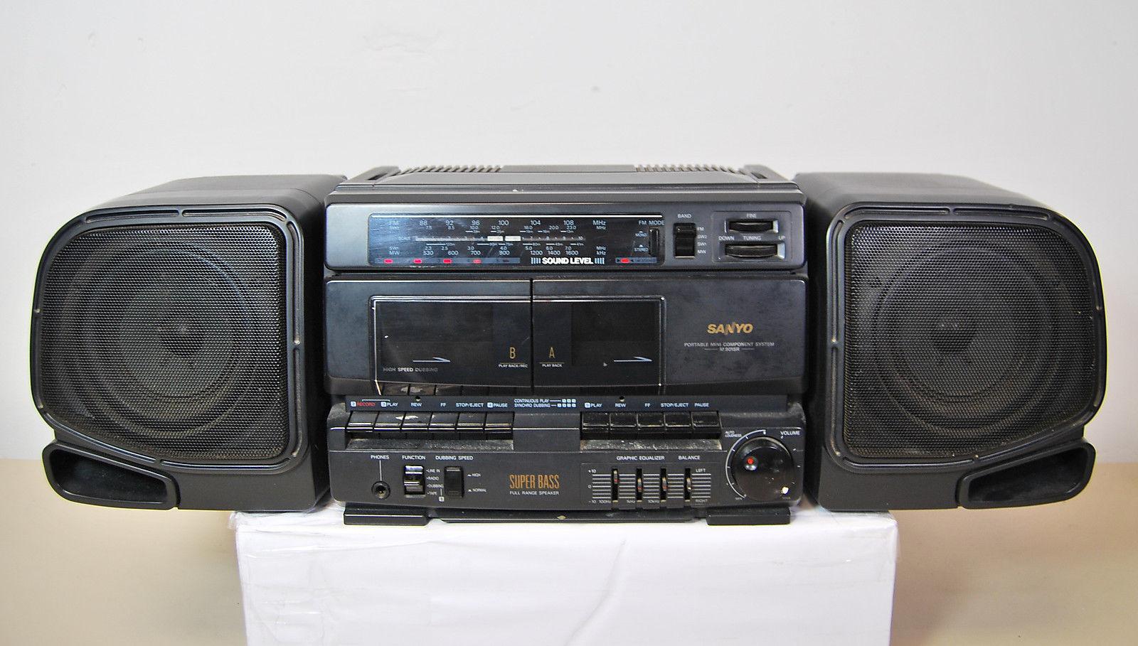 Radiocassette de doble pletina