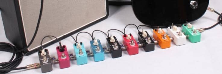 Mooer: pedales en miniatura para guitarra eléctrica