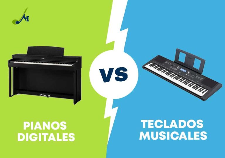 Diferencias entre el piano digital y el teclado