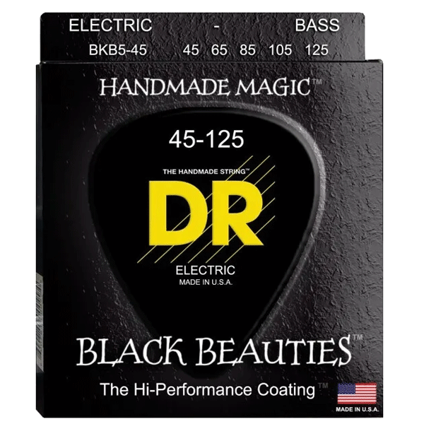 Cuerdas de Bajo DR Black Beauties
