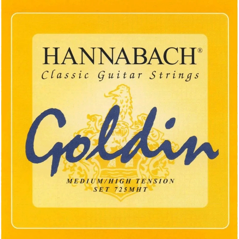 Juego de cuerdas de guitarra clásica Hannabach Serie 725