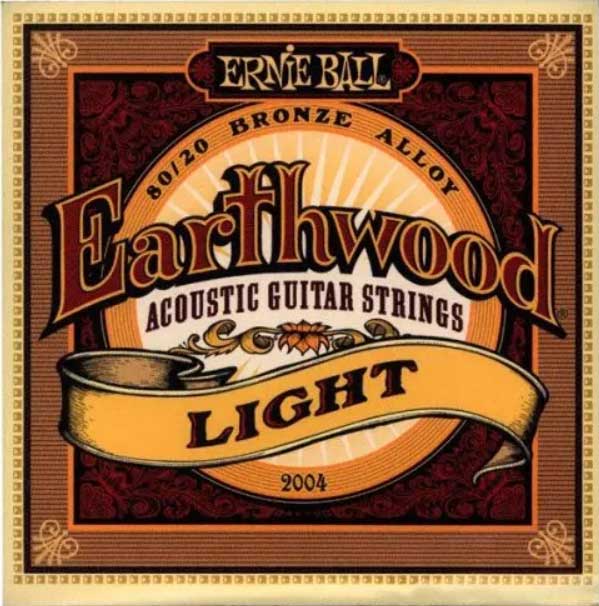 Cuerdas de guitarra acústica Ernie Ball 2004 Earthwood Light 11-52
