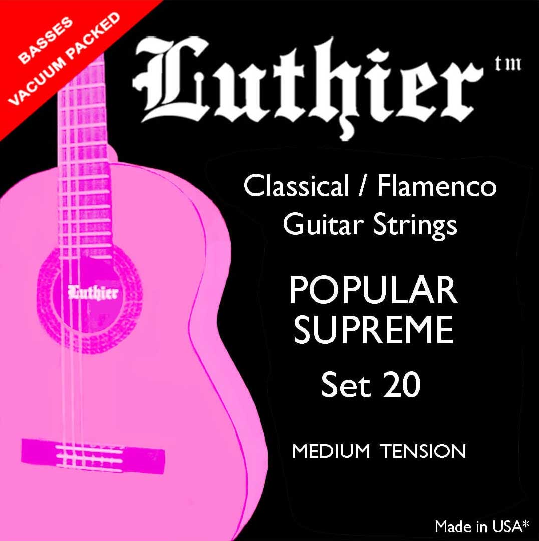 Juego de cuerdas Luthier Set 20 Supreme