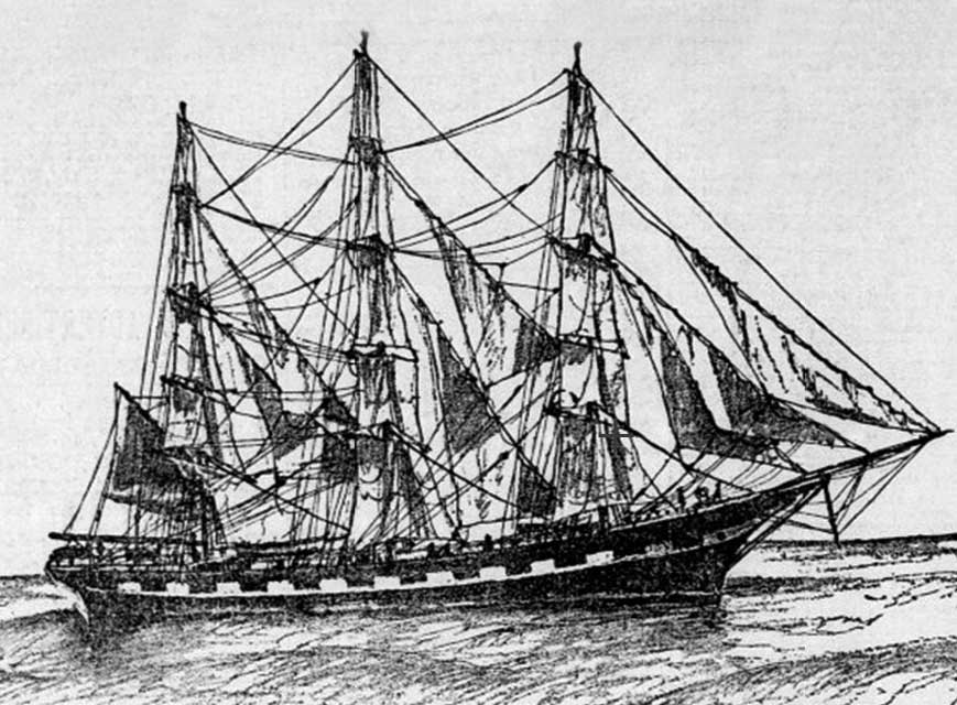 SS Ravenscrag barco que transportó a los inventores del ukelele