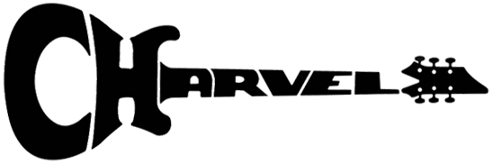 Logo del famoso fabricante de guitarras eléctricas Charvel
