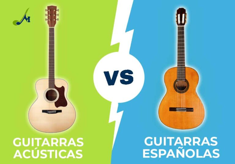 Guitarra acústica o española ¿En qué se diferencian?