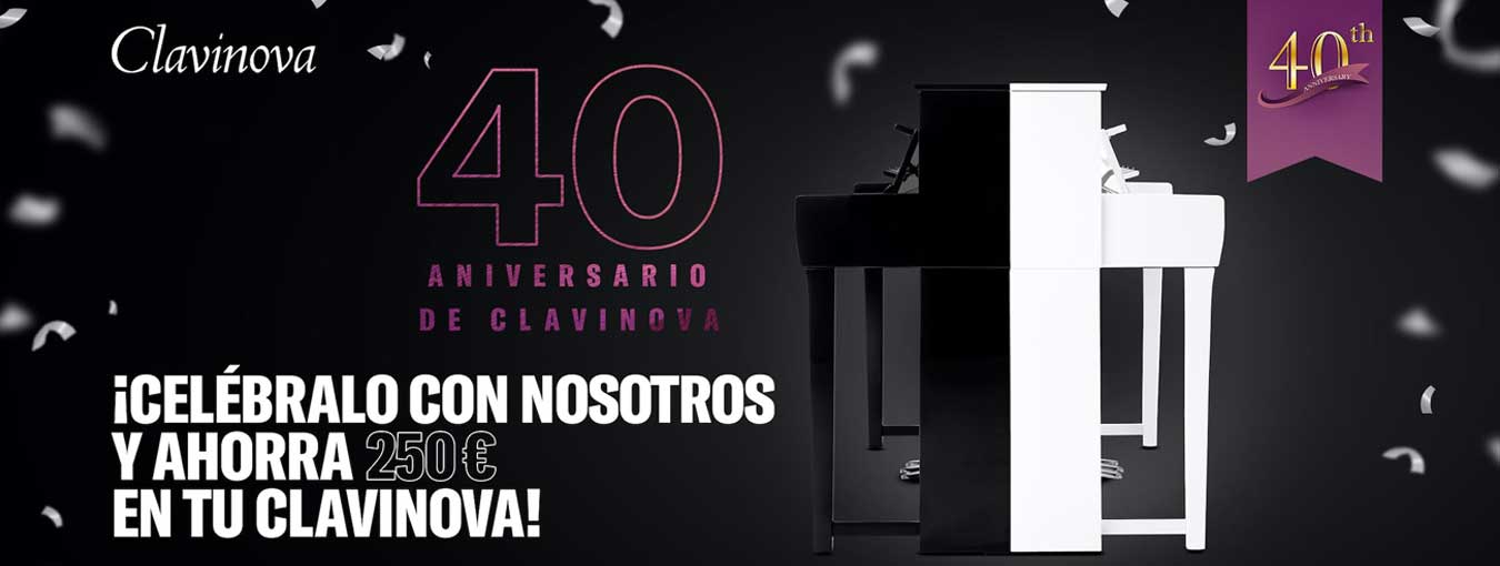 40 aniversario pianos Clavinova