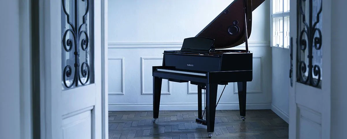 Piano Avantgrand N3X en habitación de casa