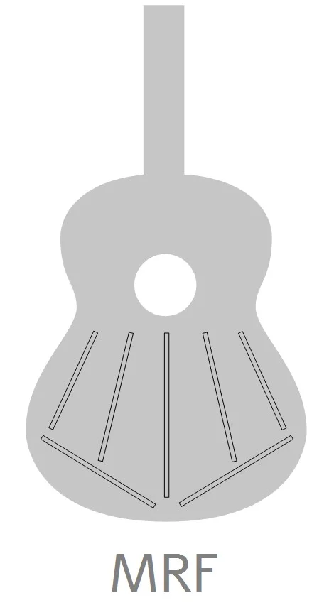 Formas de la guitarra Alhambra 3F con golpeador