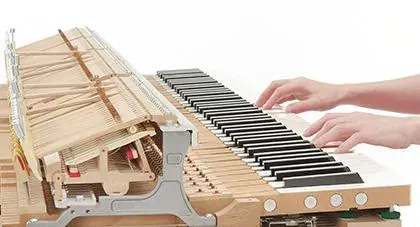 Mecanismo de piano híbrido Avantgrand