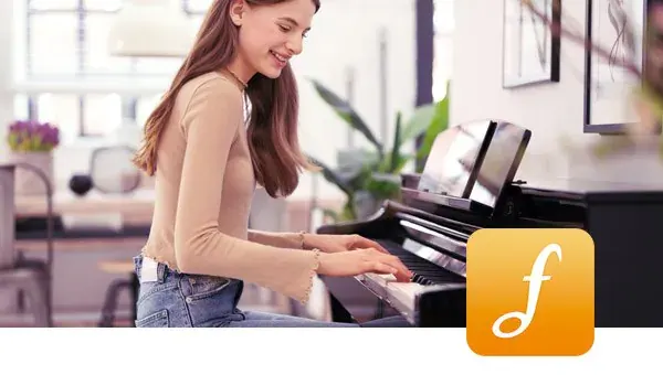 App de aprendizaje Flowkey para pianos Clavinova