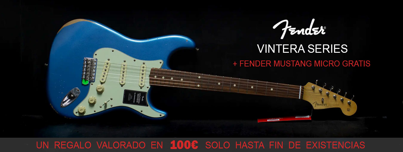 Promoción Fender Vintera I